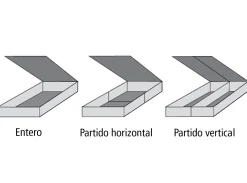 Online Muebles La Fabrica CANAPÉ ABATIBLE MODELO ESTORIL