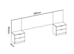 Online Muebles La Fabrica MODELO CHANIS