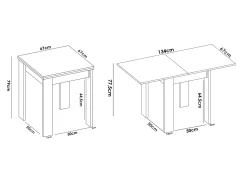 Outlet Muebles La Fabrica MODELO LAENA