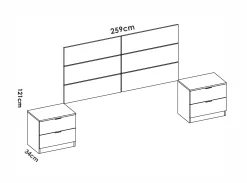 Online Muebles La Fabrica MODELO LETO