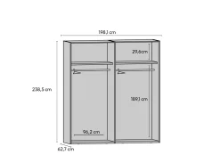 Muebles La Fabrica MODELO TOKIO-F1